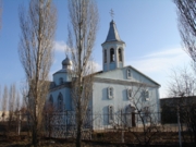 Покровский храм . Средняя Ахтуба.